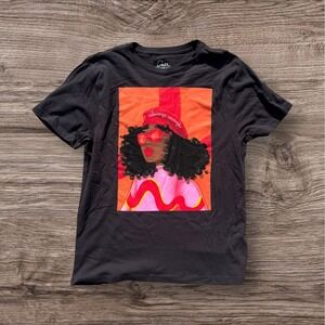 Grayson Threads Coco Michele Always Enough Graphic Tee Black Women's XXL NWT